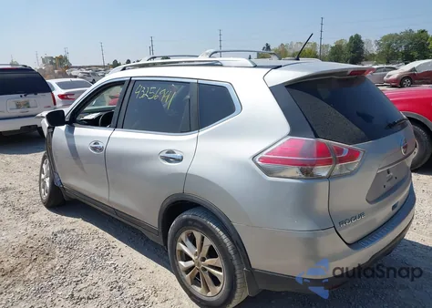 2016 Nissan Rogue Sv из США, поврежденный, VIN 5N1AT2MV3GC826004